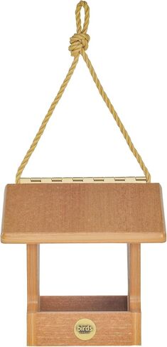 Birds Choice Two-Sided Hopper Bird Feeder | Small | Taupe/Green in Saudi Arabia