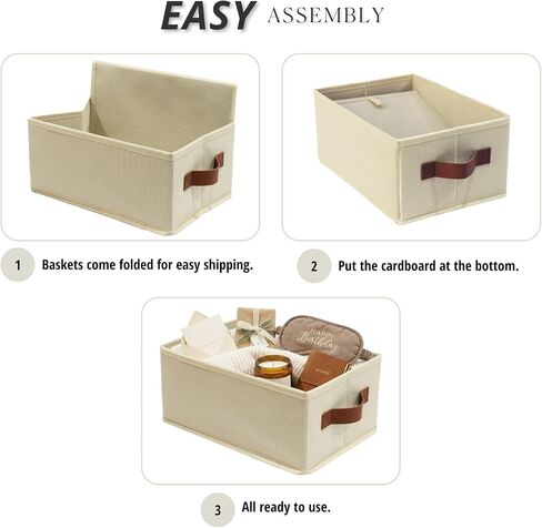 DECOMOMO Gift Baskets Empty, Small Baskets for Gifts 8 Pack in Kuwait