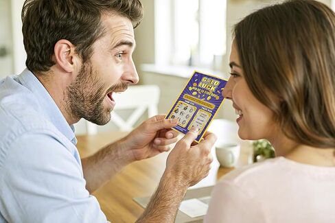 WINGKIND Gold Luck Pregnancy Announcement Fake Lottery Scratch Off Tickets, Great Idea for Pregnancy Reveal, 12 Cards in Saudi Arabia