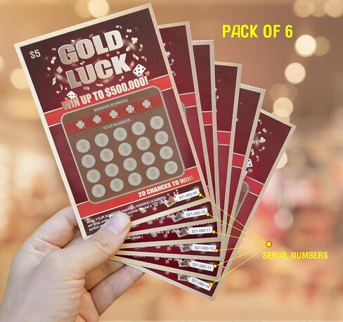 WINGKIND 6 Pregnancy Announcement Scratch Off Cards - Pregnancy Reveal Fake Lottery Tickets - Announcement Ideas - Creative Way to Announce Your Pregnancy in Saudi Arabia
