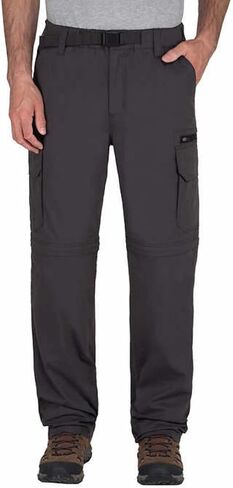 Men's Convertible Cargo Hiking Pants Shorts,(Size: M/L/2X, Many Colors) in Kuwait