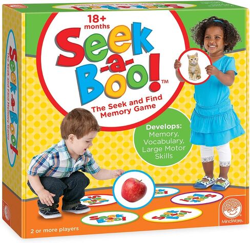 MindWare Seek-a-Boo Seek and Find Memory Game and Toddler Flash Cards Matching Game in Saudi Arabia