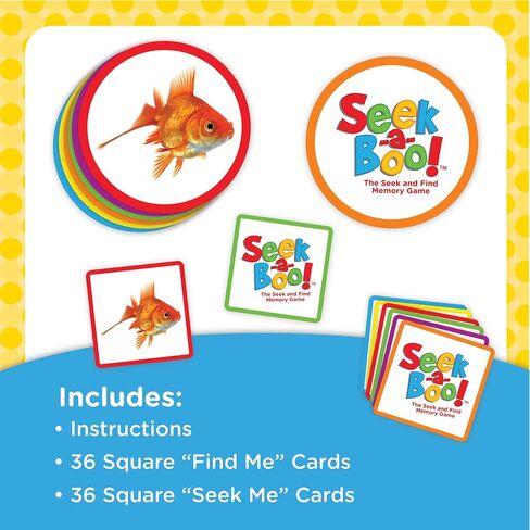 MindWare Seek-a-Boo Seek and Find Memory Game and Toddler Flash Cards Matching Game in Saudi Arabia