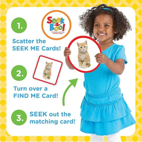 MindWare Seek-a-Boo Seek and Find Memory Game and Toddler Flash Cards Matching Game in Saudi Arabia