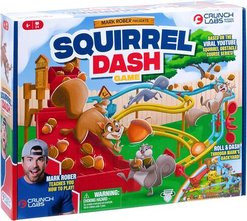 CrunchLabs Squirrel Dash, Kids Board Game for Family Game Night in Kuwait