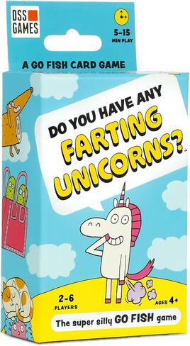 Do You Have Any Farting Unicorns? A Silly Go Fish Card Game | Ages 4+ in Kuwait