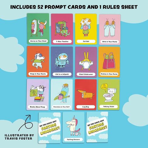 Do You Have Any Farting Unicorns? A Silly Go Fish Card Game | Ages 4+ in Kuwait