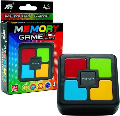 Gelabur Handheld Memory Games for Kids Ages 4-8, Light Up Electronic Toys, Car Travel Board Games for Kids,Birthday Gifts for 3-12 Year Old Boys in Kuwait