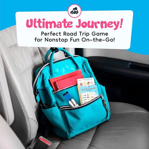 WELL BALANCED Car Bingo - Road Trip Essentials: Car Activities and Games for Kids Ages 4-8 in Saudi Arabia