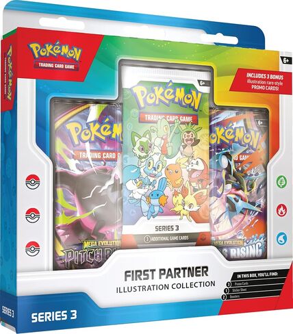 Pokémon TCG: First Partner Illustration Collection—Series 3 in Kuwait