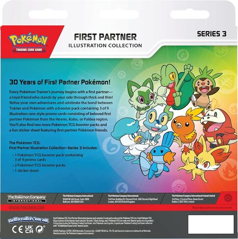 Pokémon TCG: First Partner Illustration Collection—Series 3 in Kuwait