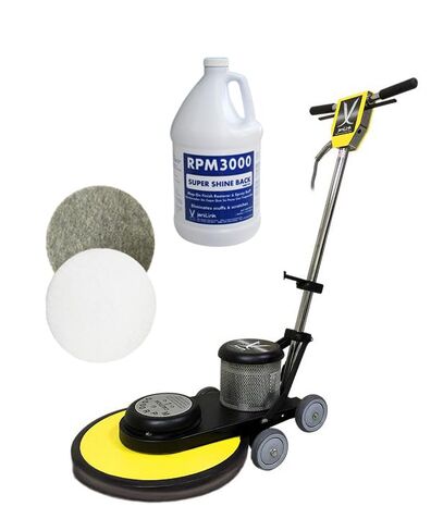janiLink Premium 17"/ 20" HighSpeed Burnisher 1500 RPM Kit- Pads & Spray Mister (17 in) in Kuwait