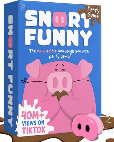 Snort Funny - Award-Winning Laugh-You-Lose Funny Game for Kids & Adults in Saudi Arabia
