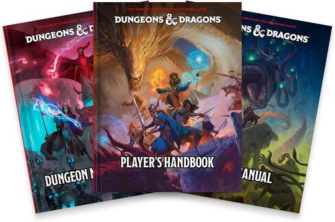 Bundle of Dungeons & Dragons 2024 Player’s Handbook Core Rulebook + 2024 Dungeon Master’s Guide + 2024 Monster Manual in Saudi Arabia