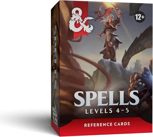 Dungeons & Dragons Reference Cards - Spells (Levels 0-1) | D&D Accessories in Saudi Arabia