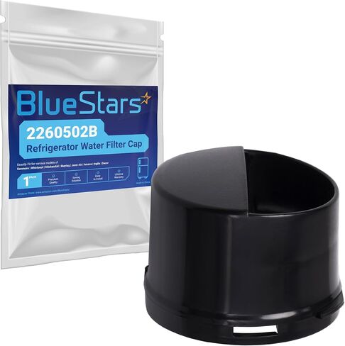 2260518B 2260502B Refrigerator Water Filter Cap Replacement Part by BlueStars – Exact Fit For Whirlpool & Kenmore Filters - Replaces WP2260518B WP2260518BVP PS11739970 in Saudi Arabia