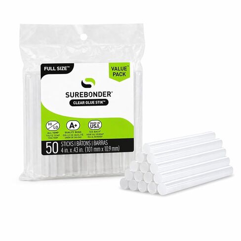 Surebonder DT-50، 50 عصا غراء لجميع درجات الحرارة، 4 بوصة in Saudi Arabia