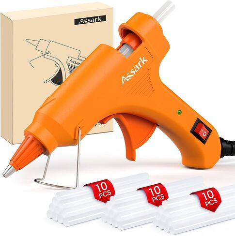 Assark 30W Mini Hot Glue Gun Kit with 30 Glue Sticks in Saudi Arabia