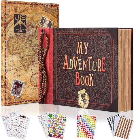 Our Adventure Book Vintage Scrapbook Journal in Kuwait