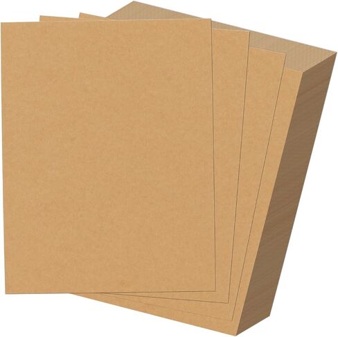 HORLIMER 20 Pack 8.5x11 Chipboard Sheets, 22PT Kraft Cardboard for Shipping in Saudi Arabia