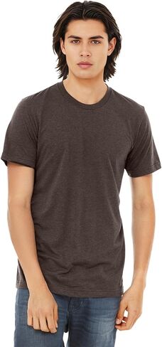 Bella + Canvas Triblend Short-Sleeve T-Shirt (3413C) Brown Triblend, XL in Saudi Arabia