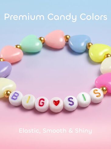 COZEFFIC Big Sister Gift, Big SIS Bracelet, Stickers & Coloring Book in Saudi Arabia