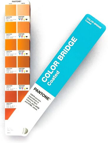 Pantone Color Bridge Guide Coated New Version | Pantone to CMYK, RGB & HTML Color Matching Fan Deck for Graphic Design, Branding & Print | GG6103C [NEW Version] in Saudi Arabia