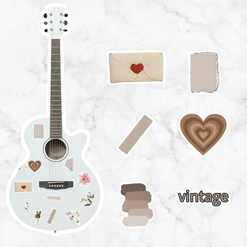 120 Pcs Vintage Aesthetic Stickers, Scrapbook Supplies in Saudi Arabia