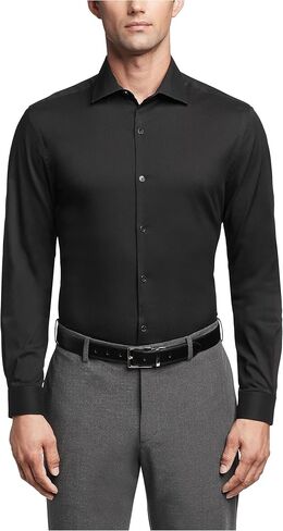 Van Heusen Men's TALL FIT Dress Shirt Stain Shield Stretch (Big and Tall) in Kuwait