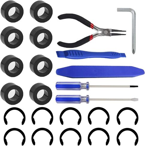 24 Packs Rubber from Moving Retaining Clip Rings Rubber Roller Replacements Sets Compatible with Cricut Maker/Maker 3 Only Roller Resolution for Cricut Maker Complete Repair Tools in Kuwait