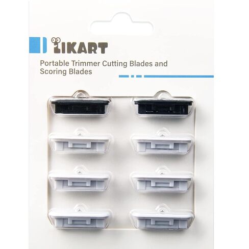8 Pack Portable Trimmer Cutting Blades,for Cricut Paper Cutter/Roll Holder in Kuwait
