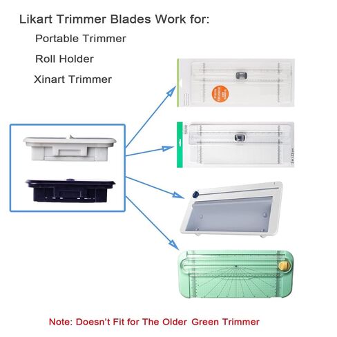 8 Pack Portable Trimmer Cutting Blades,for Cricut Paper Cutter/Roll Holder in Kuwait