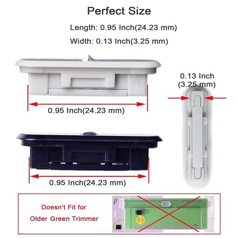 8 Pack Portable Trimmer Cutting Blades,for Cricut Paper Cutter/Roll Holder in Kuwait