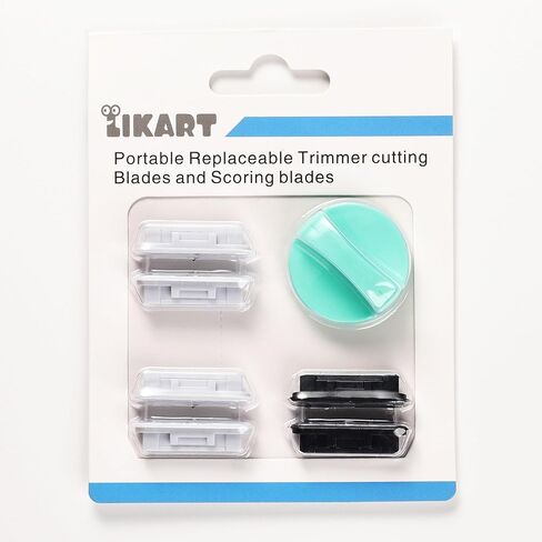 8 Pack Portable Trimmer Cutting Blades,for Cricut Paper Cutter/Roll Holder in Kuwait