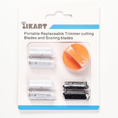 8 Pack Portable Trimmer Cutting Blades,for Cricut Paper Cutter/Roll Holder in Kuwait