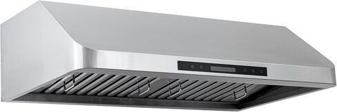 Proline PLJW 120 Under Cabinet Range Hood - 6 Speed - 900 Max CFM Low Profile - Stainless Steel Professional Baffle Filters Dishwasher safe 3 Year Warranty Sizes include 30 36 42 and 48 inch in Kuwait