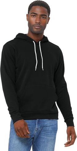 Bella Canvas 3719 Unisex Poly-Cotton Fleece Pullover Hoodie in Kuwait