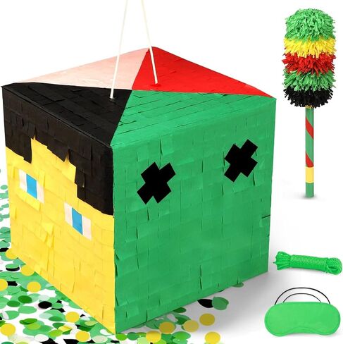 Halloween Pinata, Large Pumpkin Piñata with Cute Witch Party Game Set in Kuwait