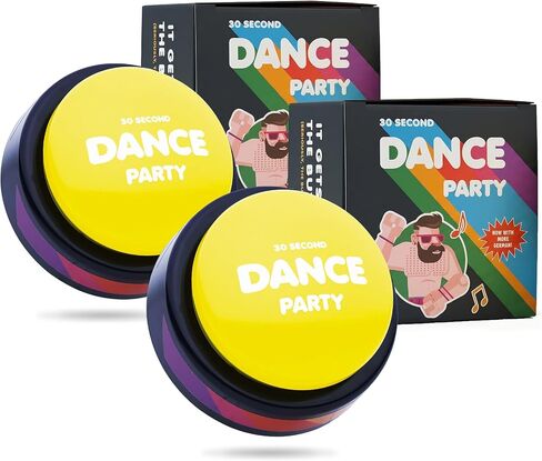 30 Second Dance Party Button - Funny Light & Sound Toy for Kids & Adults in Kuwait