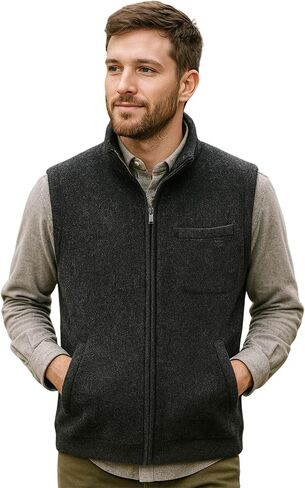 NOVICA Andean Holiday Mens Boiled Alpaca Wool Blend Vest in Saudi Arabia