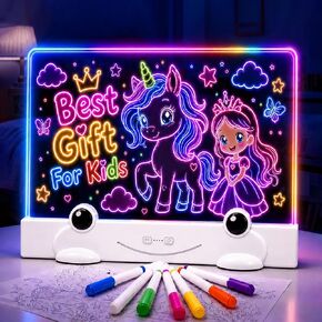 Laimiod 16" LED Drawing Board for Kids,Gift for Girls Boys Children Age 3-8 in Saudi Arabia