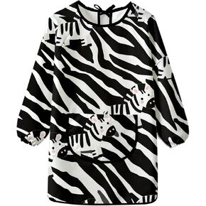 MINIQ Kids Art Smock,Waterproof Painting Apron Artist Smocks with Pocket Long Sleeves in Kuwait