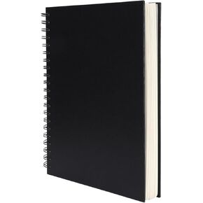 Hardbound Sketch Book, Spiral Bound, 8.5x11 inches in Kuwait