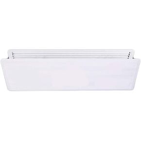 Liveinu Canvas Air Deflector Adjustable Reusable Heat and Air Deflector for Drop Ceiling Vents RV, Home HVAC, AC and Ceiling Registers Air Conditioner Deflector White 23"x23" Inch in Kuwait