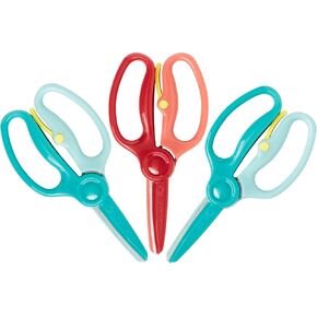 Fiskars Training Kids Scissors for Preschoolers Ages 3+, Red in Kuwait