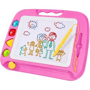 SGILE Magnetic Drawing Board for Kids, Toddler Doodle Toys, Large 16 × 13" in Kuwait