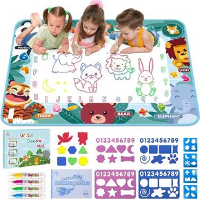 Water Doodle Mat 32 x 24 Inch Kids Water Painting Writing Drawing Mat Toy in Saudi Arabia