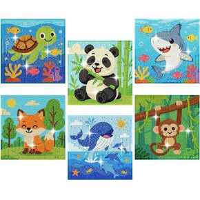 Arttoplus 4 Pack Halloween Diamond Art Kits for Kids Ages 8-12 (6x6 inch) in Saudi Arabia