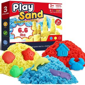 FURWEY Play Sand,2.88lbs Natural Brown Sensory Sand,Kids Shaping Molding in Saudi Arabia