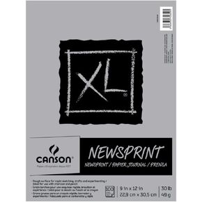 Canson XL Series Newsprint Paper Pad, 9x12 in in Saudi Arabia